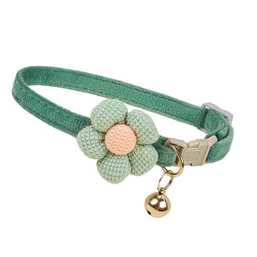 Halsband für Hunde und Katzen, Blumenmuster, bequem zu tragen, Foto-Requisiten, Kätzchenhalsband, Mädchen Halsband für Hunde und Katzen, Blumenmuster, bequem zu tragen, Foto-Requisiten, Kätzchenhalsband, Mädchen von MALSSE