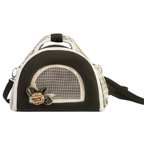 Haustier-Tragetasche, abnehmbares Pad, praktische Tasche, Hamster-Tragetasche, Reisen, Outdoor, Reisen, Einzelschulter, Haustier, klein Haustier-Tragetasche, abnehmbares Pad, praktische Tasche, Hamster-Tragetasche, Reisen, Outdoor, Reisen, Einzelschulter, Haustier, klein von MALSSE