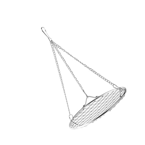 Haustier-Vogelschaukel-Spielzeug aus Edelstahl, Hängespielzeug für Papageien, Sittiche, Nymphensittiche, Hängematte, Haustier, Vogel, Edelstahlbett Haustier-Vogelschaukel-Spielzeug aus Edelstahl, Hängespielzeug für Papageien, Sittiche, Nymphensittiche, Hängematte, Haustier, Vogel, Edelstahlbett von MALSSE