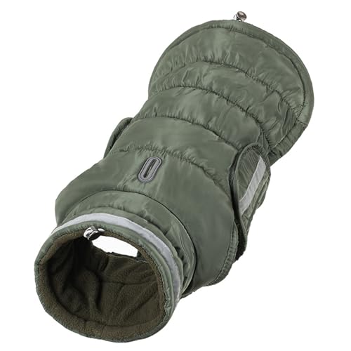 Haustiermantel aus Baumwolle, modische Haustier-Oberbekleidung, wasserdicht, bequem, Mantel für große Hunde, kaltes Wetter Haustiermantel aus Baumwolle, modische Haustier-Oberbekleidung, wasserdicht, bequem, Mantel für große Hunde, kaltes Wetter von MALSSE