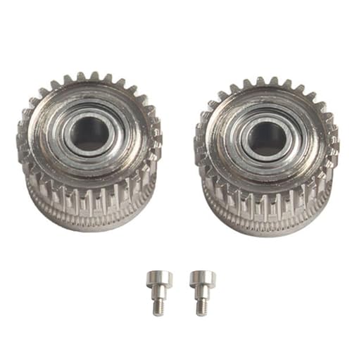 Hochleistungs-Extrudergetriebe-Set für K1C-Drucker, 2-teilig, beschichteter Stahl, Zubehör, gehärteter Stahl, Extrudergetriebe Hochleistungs-Extrudergetriebe-Set für K1C-Drucker, 2-teilig, beschichteter Stahl, Zubehör, gehärteter Stahl, Extrudergetriebe von MALSSE