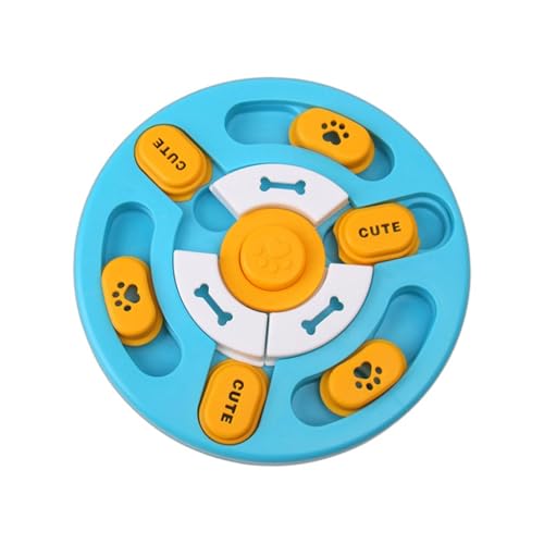 Interaktive Puzzle-Futterspender, Schüssel mit Schiebefliesen, Leckerli-Spender, langsames Füttern, für trockene und nasse Mahlzeiten, Rätsel, Fütterung Interaktive Puzzle-Futterspender, Schüssel mit Schiebefliesen, Leckerli-Spender, langsames Füttern, für trockene und nasse Mahlzeiten, Rätsel, Fütterung von MALSSE