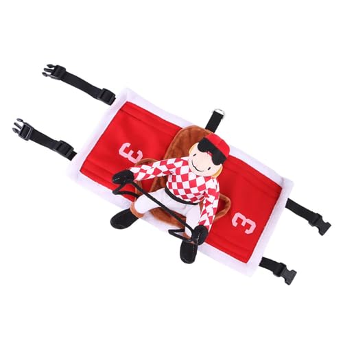 Lustiges Haustierkostüm für Katzen, Cosplay, Reitkleidung für Welpen, Halloween-Party-Zubehör, Hunde-Ritter-Kostüm-Set Lustiges Haustierkostüm für Katzen, Cosplay, Reitkleidung für Welpen, Halloween-Party-Zubehör, Hunde-Ritter-Kostüm-Set von MALSSE