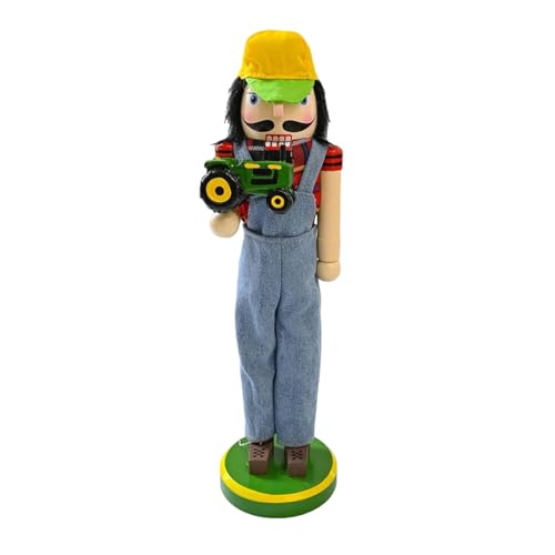 MALSSE Dekorative Holzstatue, Schreibtischdekoration, Büro-Tischfigur, Weihnachtsmotiv, Sammlerstück, Dekoration für Party, Weihnachtsdekoration MALSSE Dekorative Holzstatue, Schreibtischdekoration, Büro-Tischfigur, Weihnachtsmotiv, Sammlerstück, Dekoration für Party, Weihnachtsdekoration von MALSSE