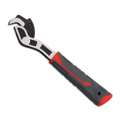 MALSSE Ergonomischer automatischer Einstellschlüssel mit übergroßem Backen-Design für den industriellen Einsatz und Heimwerker-Projekte, professioneller Kfz-Reparaturschlüssel von MALSSE