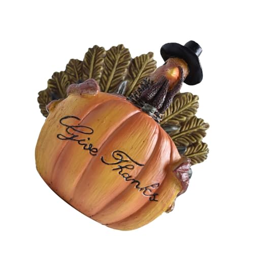 MALSSE Halloween-Dekorationen, Kürbis-Figuren, Kunstharz-Statue für den Innenbereich, Haus, Party, Dekoration, Gartenskulptur, Statue MALSSE Halloween-Dekorationen, Kürbis-Figuren, Kunstharz-Statue für den Innenbereich, Haus, Party, Dekoration, Gartenskulptur, Statue von MALSSE