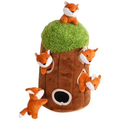 MALSSE Interaktives Hundespielzeug zum Verstecken und Verstecken und für Welpen, bunt, quietschend, 6 Stück MALSSE Interaktives Hundespielzeug zum Verstecken und Verstecken und für Welpen, bunt, quietschend, 6 Stück von MALSSE