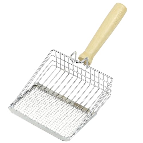 MALSSE Katzen-Reinigungsschaufel, Streuschaufel, Katzenstreu, Sieb, Reinigungsschaufel, WC-Schaufel, Werkzeug von MALSSE