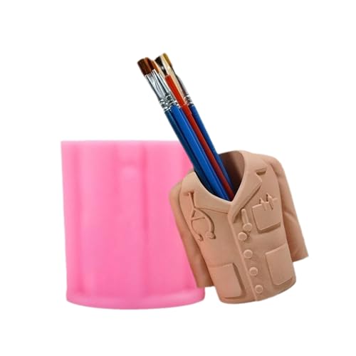 Mehrzweck-Silikonform für Arztbekleidung, Kunstharz-Kunstprojekte, Schreibtisch-Stiftehalter, Schmuckherstellung, flexible Silikonform von MALSSE