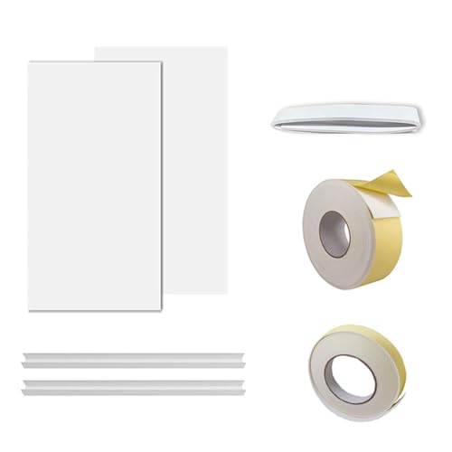 Multifunktionales anpassbares Fenster-Seitendämmplatten-Set, Zubehör, inklusive Montageband, stabiles Klebeband, Ersatz-Fensterblock Multifunktionales anpassbares Fenster-Seitendämmplatten-Set, Zubehör, inklusive Montageband, stabiles Klebeband, Ersatz-Fensterblock von MALSSE