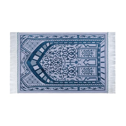 Muslimische Gebetsteppiche, Islamiker, tragbar, für Reisen, Anbetungsmatten, regenfester Stoff, Muslim-Teppich Muslimische Gebetsteppiche, Islamiker, tragbar, für Reisen, Anbetungsmatten, regenfester Stoff, Muslim-Teppich von MALSSE