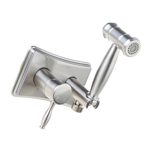 Praktischer Heiß- und Kaltwasser-Bidet-Sprühaufsatz Badezimmer-Zubehör tragbar für Toiletten Komfort-Bidet Praktischer Heiß- und Kaltwasser-Bidet-Sprühaufsatz Badezimmer-Zubehör tragbar für Toiletten Komfort-Bidet von MALSSE