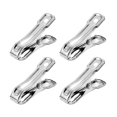 Robuste Edelstahl-Gartenclips zur Sicherung von Gewächshaus, Schatten, Tüchern, Clips, Netzabdeckungsklemmen, 40/120 Stück, Gewächshäuser-Zubehör Robuste Edelstahl-Gartenclips zur Sicherung von Gewächshaus, Schatten, Tüchern, Clips, Netzabdeckungsklemmen, 40/120 Stück, Gewächshäuser-Zubehör von MALSSE