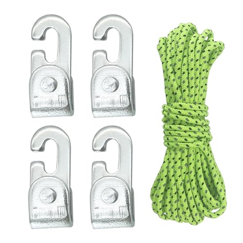 Robuster Zelthaken mit automatischer Verriegelung, wetterfester Clip für sicheres Camping, Wandern, Zubehör, schwerer Rucksack-Clip von MALSSE