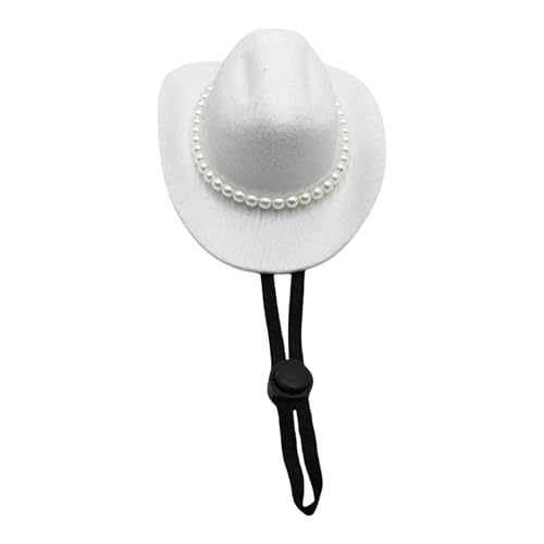 Schöner Fedoras-Hut für Hunde, stilvolle Perlenkette, Haustier-Kopfbedeckung für kleine bis große Haustiere, Foto-Requisiten, Halloween-Kostüm, Halloween-Kostüme Schöner Fedoras-Hut für Hunde, stilvolle Perlenkette, Haustier-Kopfbedeckung für kleine bis große Haustiere, Foto-Requisiten, Halloween-Kostüm, Halloween-Kostüme von MALSSE