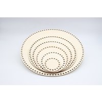 Korbboden Rund Mit Löcher in Verschiedenen Größen Zum Häkeln Korbboden Rund Mit Löcher in Verschiedenen Größen Zum Häkeln von MALSartGeschenke