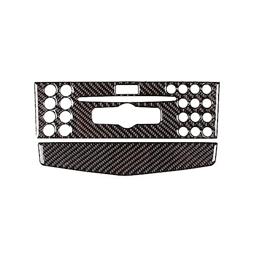 MALTAY Auto Innenraum Auto Carbon Fiber Center Control Navigation Panel Rahmen Trim Für Für Benz C Klasse W204 C180 C200 C260 2007 2008 2009 2010 Interieur Zubehör (Farbe : Type 1) von MALTAY