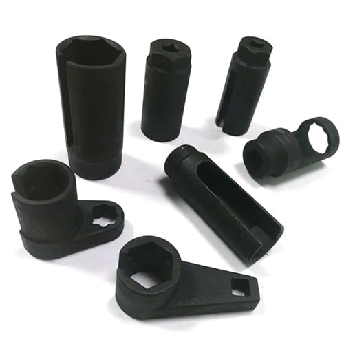 Nox-Sensor Lambdasonde 7-teiliges 1/2- Und 3/8-Zoll-Laufwerk Für CR-V-Stahlsensor-Steckschlüsselsatz O2-Sauerstoffhülsen-Werkzeugschlüsselsatz Nox-Sensor Lambdasonde 7-teiliges 1/2- Und 3/8-Zoll-Laufwerk Für CR-V-Stahlsensor-Steckschlüsselsatz O2-Sauerstoffhülsen-Werkzeugschlüsselsatz von MALTAY