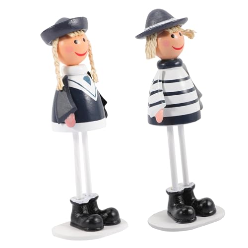 MALUGOGO 2 Stück Mediterraner Stil Holz hängende Beinpuppe dekorative Figuren für Desktop Home Office Dekor Kreative Tischplatte Ornament mit Handwerkskunst und einzigartigem Charme MALUGOGO 2 Stück Mediterraner Stil Holz hängende Beinpuppe dekorative Figuren für Desktop Home Office Dekor Kreative Tischplatte Ornament mit Handwerkskunst und einzigartigem Charme von MALUGOGO