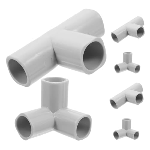 MALUGOGO 6 Stück Teiliges Rohrverbinder Möbelverbinder für Innen Schutzgitter und Spielzäune Langlebig Flexibel Einsetzbar Minimalistisches Design Einfach zu Reinigen Montieren von MALUGOGO