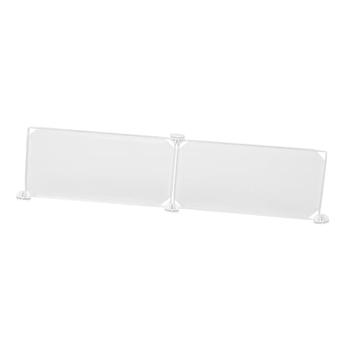 MALUGOGO Dicker Kunststoff-Lückenblocker für Haustiere, Mehrzweck-Möbelschutz für Couch und Teppich, einfache Installation, Staub und Barriere, um den Zugang von Katzen und Hunden unter Betten und von MALUGOGO