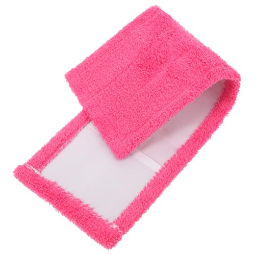 MALUGOGO Korallen-Mikrofaser-Moppkopf-Nachfüllpad für Haushaltsreinigung, einfach zu ersetzen, Wischmoppkappe für Hartholz, Fliesen, Glas, Laminat, Böden maschinenwaschbar von MALUGOGO