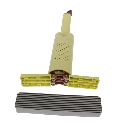 MALUGOGO Tragbarer Mini-Mop mit Selbstdrückfunktion für kleine Räume, weicher Kollodionkopf, nicht beschädigendes Reinigungswerkzeug für Home Office Küchenoberflächen von MALUGOGO