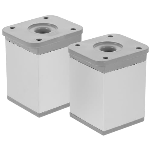 MALUGOGO Verstellbare Möbelbeine aus Aluminiumlegierung, Sofa-Unterstützung, Schrank, Tischfüße, stabiles, minimalistisches Design für Sofas, Stühle und Schränke, 2 Stück von MALUGOGO