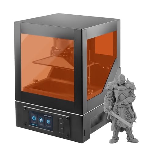 MALYAN S100 Mini Resin 3D Drucker mit 5,5" 2K LCD-Härtungsbildschirm, Hohe Präzision, Auto-Leveling, Druckgröße 115 x 65 x 110 mm, Anfänger freundlich von MALYAN
