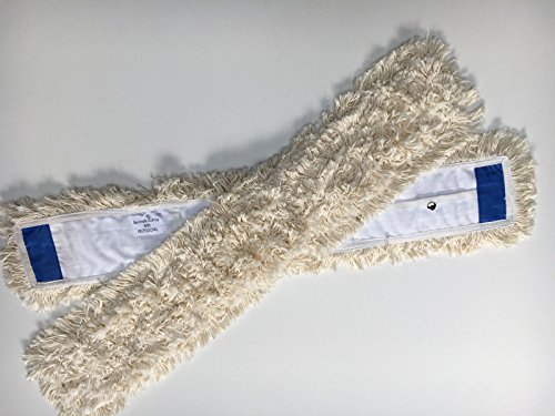 2x Professional 80cm Wischmop 100% Baumwolle Staubmop Bodenwischer 2x Professional 80cm Wischmop 100% Baumwolle Staubmop Bodenwischer von MAM