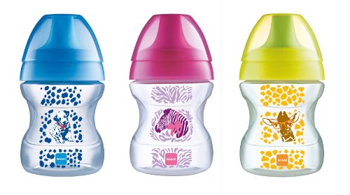 MAM 62835100 - Learn to Drink Cup Fashion 190ml, Trinklernbecher - farblich sortiert von MAM