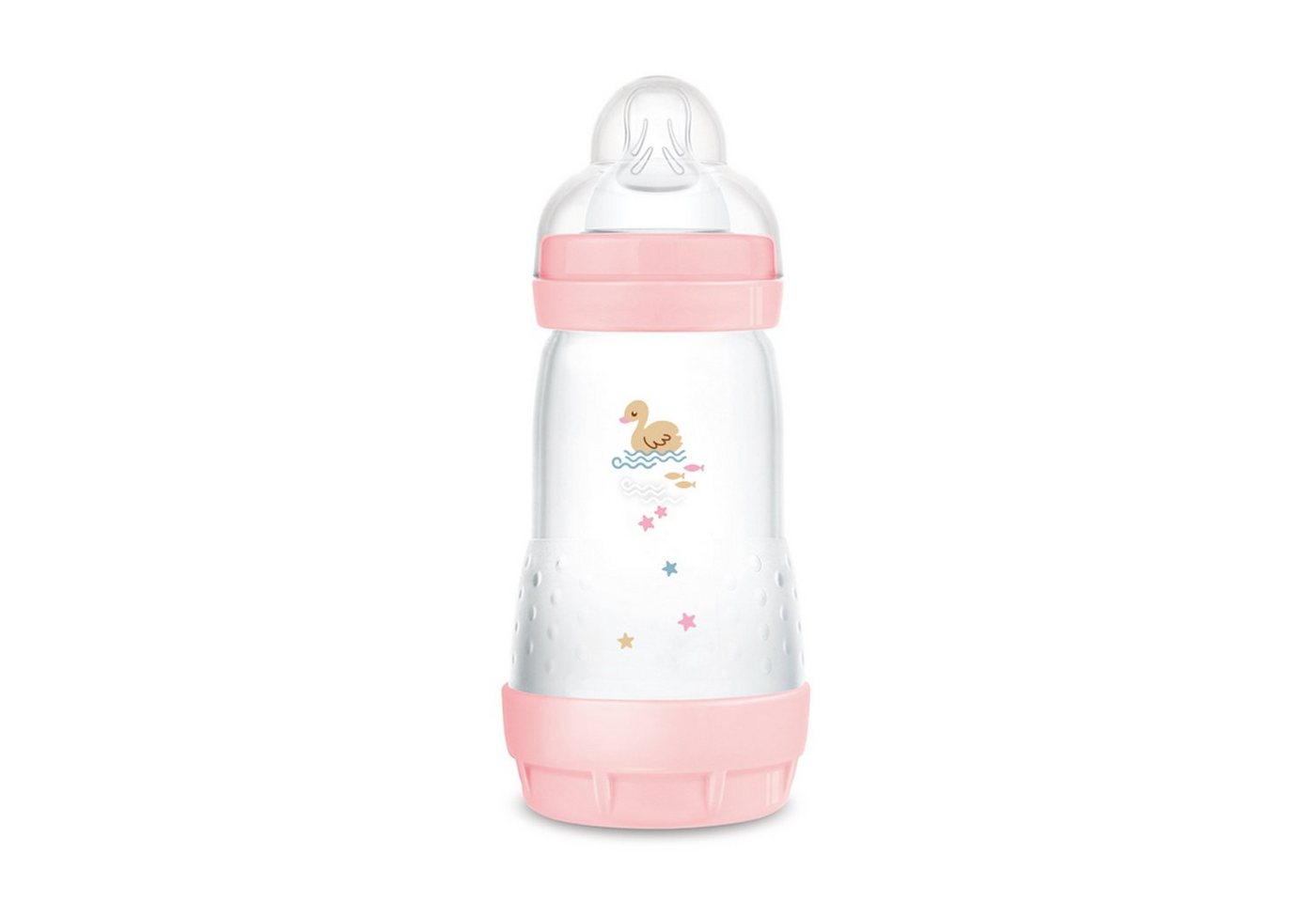 MAM Babyflasche Easy Start Baby Weithalsflasche mit SkinSoft Trinksauger von MAM