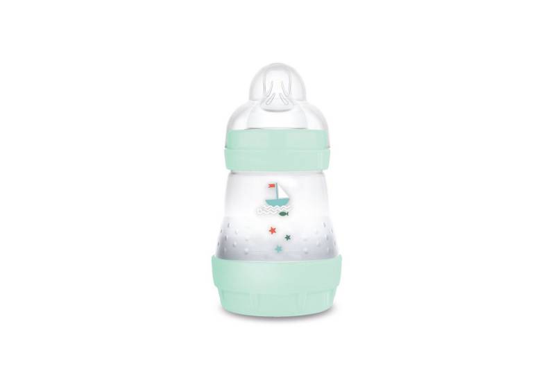 MAM Babyflasche Easy Start Baby Weithalsflasche mit SkinSoft Trinksauger von MAM