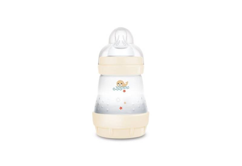 MAM Babyflasche Easy Start Baby Weithalsflasche mit SkinSoft Trinksauger von MAM