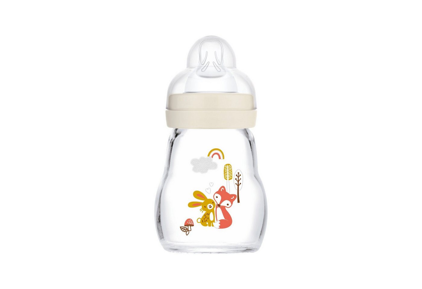 MAM Babyflasche Feel Good Matt, mit Skin Soft Anti-Kolik Silikon Weithals Trinksauger MAM Babyflasche Feel Good Matt, mit Skin Soft Anti-Kolik Silikon Weithals Trinksauger von MAM