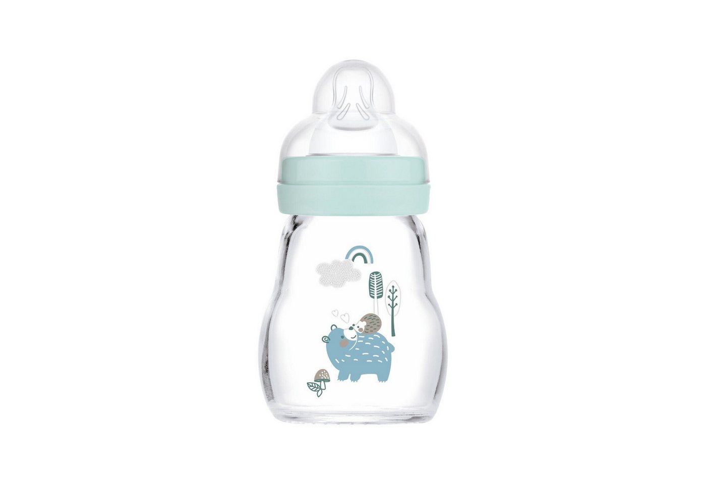MAM Babyflasche Feel Good Matt, mit Skin Soft Anti-Kolik Silikon Weithals Trinksauger MAM Babyflasche Feel Good Matt, mit Skin Soft Anti-Kolik Silikon Weithals Trinksauger von MAM