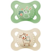 MAM - Schnuller Original Pure Silikon uni 'Hase / Reh' 2er Set von MAM