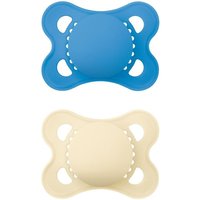 MAM - Schnuller Original Pure plain Silikon boy 2er Set von MAM