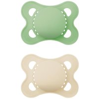 MAM - Schnuller Original Pure plain Silikon uni 2er Set von MAM