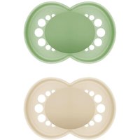 MAM - Schnuller Original Pure plain Silikon uni 2er Set von MAM