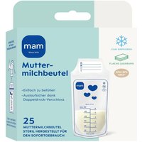 Muttermilchbeutel 180 ml 25 Stück Muttermilchbeutel 180 ml 25 Stück von MAM