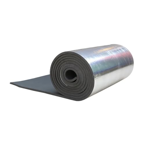 Dämmmatte 200*50cm 15/20/30mm Auto Sound Matte Proofing Deadener Wärme Noise Isolierung Trittschalldämmung Matte Haube Geschlossenzelligen Schaumstoff Zubehör(15mm 200x50cm) von MAMEFVBB