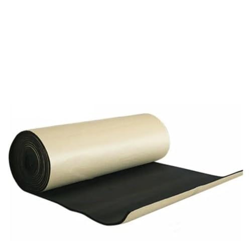 Dämmmatte 200x50cm 3mm/5mm/6mm/10mm Auto Schallschutz Trittschalldämmung Lkw Anti-lärm Schalldämmung Baumwolle Wärme Geschlossenzelligen Schaumstoff(50x200cmx3mm) von MAMEFVBB