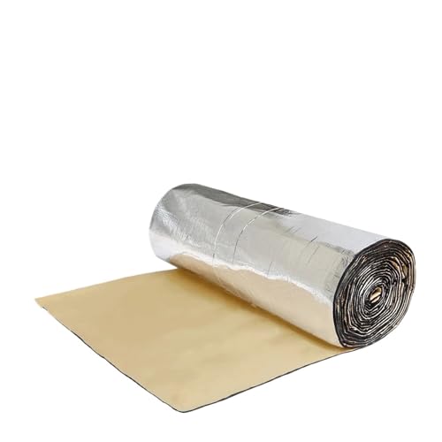 Dämmmatte 5mm 303x100cm Auto Firewall Wärme Sound Deadener Isolierung Matte Haube Tür Stamm Akustische Accessori Innen(5mmX203cmX100cm) von MAMEFVBB