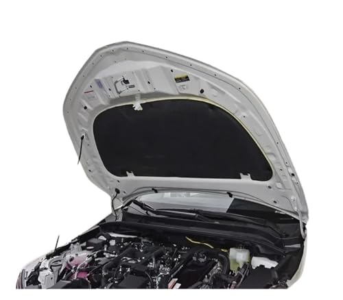 Dämmmatte Für Toyota Für Corolla Für Limousine 2019 2020 Schwarz Auto Front Motorhaube Sound & Wärme Isolierung Baumwolle(A) von MAMEFVBB
