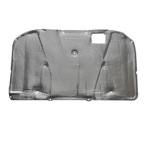Dämmmatte Für Toyota Für Land Für Cruiser Prado 120 J120 2003 ~ 2009 Auto Motorhaube Sound Pads Front Wärmedämmung Baumwolle Feuerfestes Zubehör(Silber) von MAMEFVBB