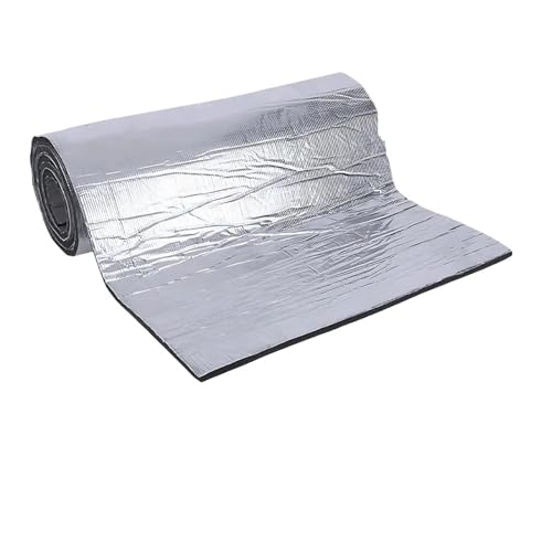 Dämmmatte Schalldämmmatte Akustik Thermomatte Schalldichte Wandpaneele Trittschalldämmmatten Für Auto 5/10mm 200x50cm(50cmx200cmx10mm) von MAMEFVBB