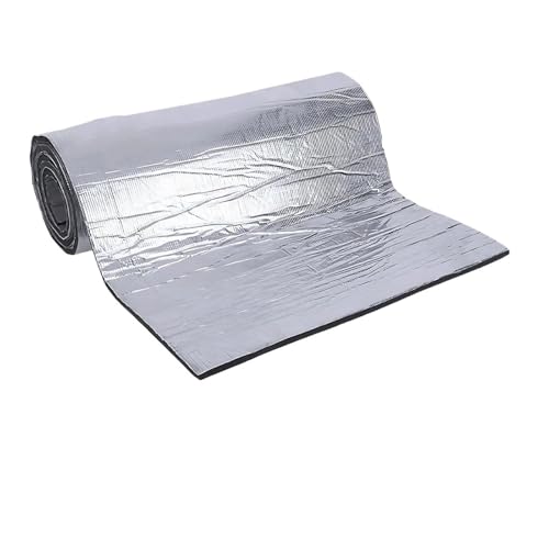 Dämmmatte Schalldämmmatte Auto Akustik Thermomatte Schalldichte Wandpaneele Trittschalldämmmatten Für Auto 5/10mm 200x50cm(50cmx200cmx10mm) von MAMEFVBB