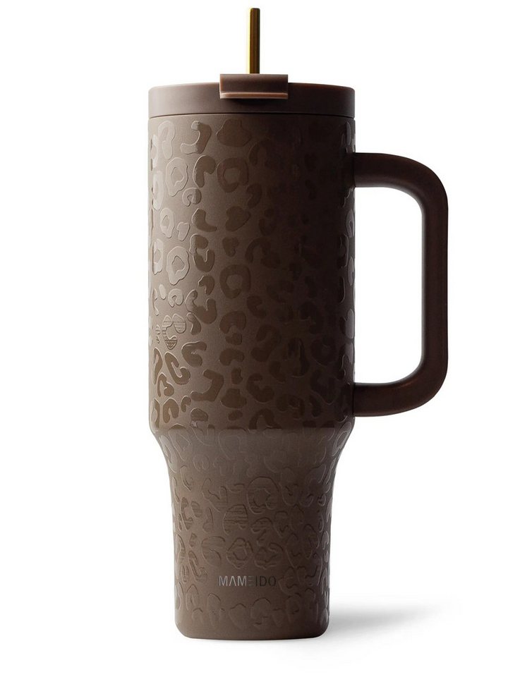 MAMEIDO Thermobecher, Edelstahl, doppelwandig isoliert, auslaufsicher in 350ml, 470ml, 700ml & 1200ml MAMEIDO Thermobecher, Edelstahl, doppelwandig isoliert, auslaufsicher in 350ml, 470ml, 700ml & 1200ml von MAMEIDO