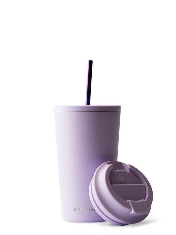 MAMEIDO Thermobecher, Edelstahl, Kunststoff, Silikon, doppelwandig isoliert, auslaufsicher in 350ml, 470ml, 700ml & 1200ml MAMEIDO Thermobecher, Edelstahl, Kunststoff, Silikon, doppelwandig isoliert, auslaufsicher in 350ml, 470ml, 700ml & 1200ml von MAMEIDO